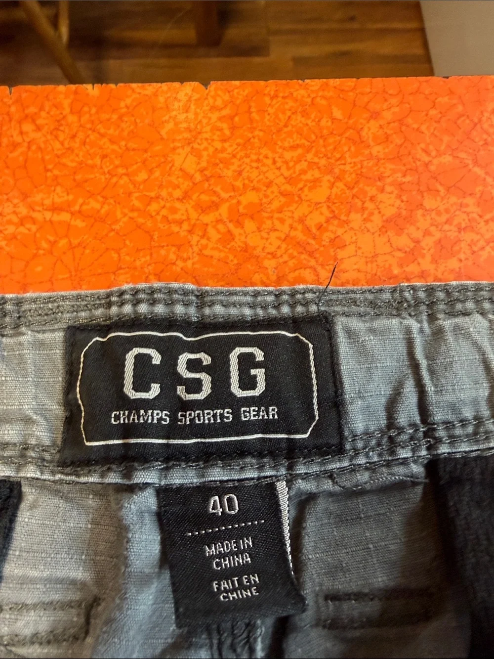 Champ sports Grey Men's Cargo Shorts with Drawstring